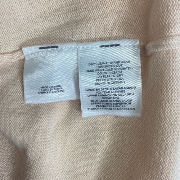 Anne Klein Plus Size Sweater Tank Top- 3X- Bisquewear - Picture 9 of 10